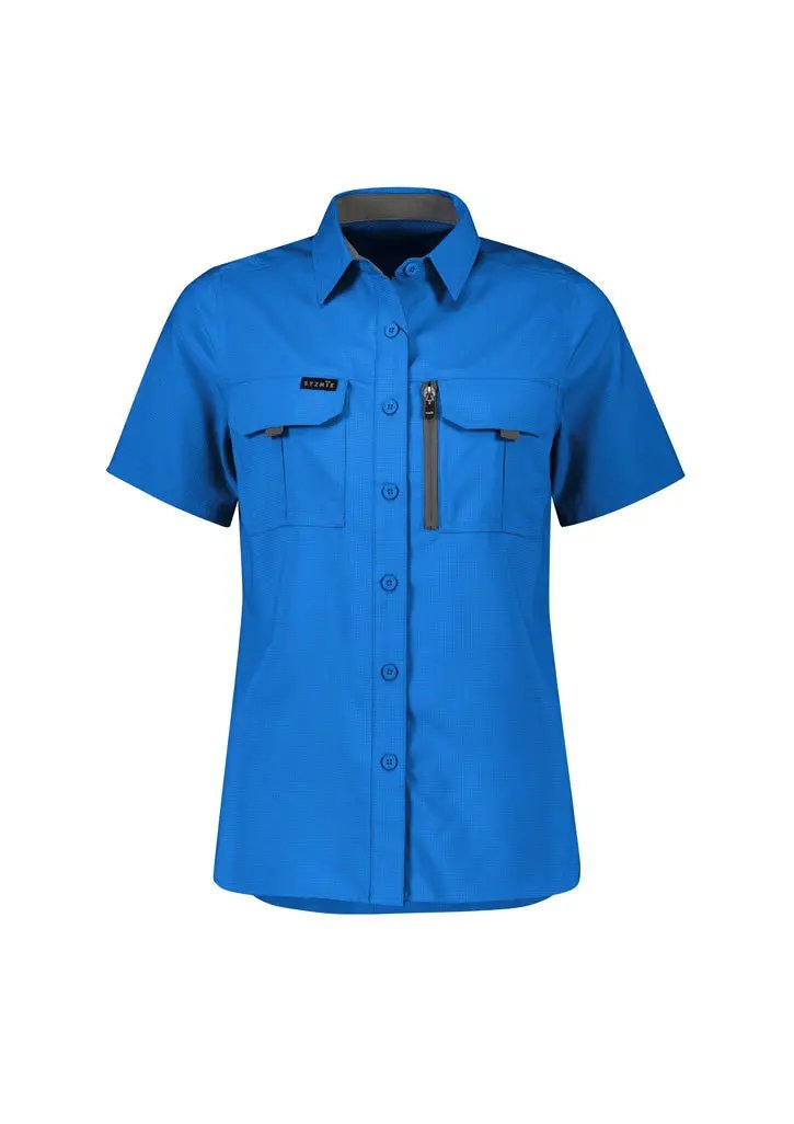 Syzmik Workwear Outdoor Women's Short Sleeve Shirt ZW765 Metro Workwear